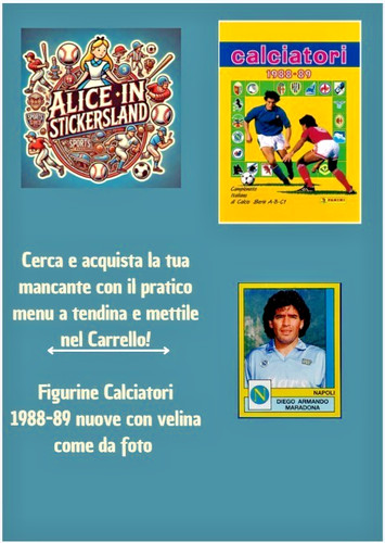 Panini calciatori 1988/89