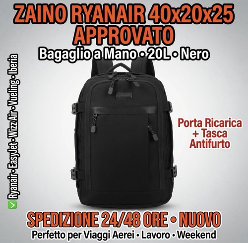 Zaino ryanair 40x20x25 - zaino,