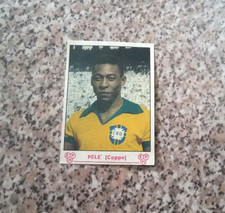 FIGURINA PELE BRASIL album CALCIATORI PANINI 1964-65 NUOVA NEW UNUSED MINT