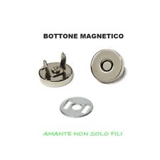 BOTTONE MAGNETICO CALAMITA CHIUSURA PER BORSE  Ø 14 mm o 18 mm