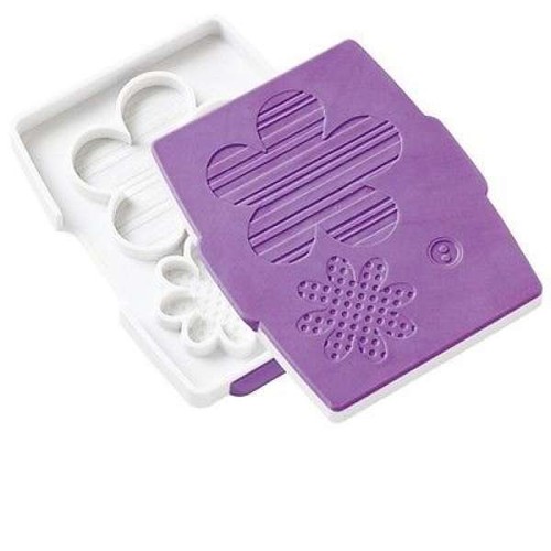 Wilton set fiori fondente - set,