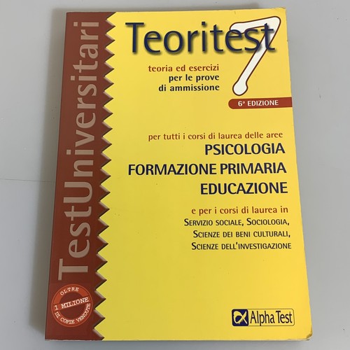 Teoritest teoria esercizi - teoritest,