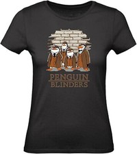 Maglia T-shirt donna - Penguins Blinders Maglietta Super vestibilità Top qualità
