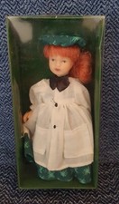 Vintage Dolls' House Collection Doll Porcelain-Bambola Porcellana