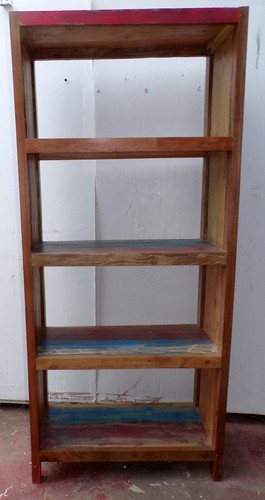Libreria teak legno - libreria,