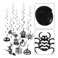  9 Pcs Halloween Addobbi Decorazione Decorazioni Turbinio Sospeso
