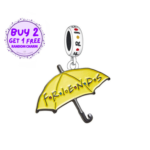 Charm ombrello amici - charm,