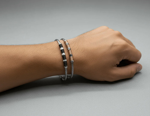 Bracciale uomo argento 925 - uomo, in