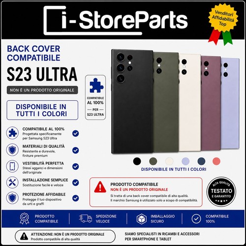 Back cover scocca - cover,