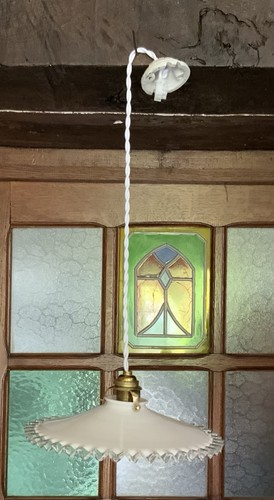 Antica sospensione lampadario - antica,