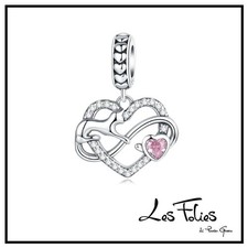 Charm Gatto Cuore infinito