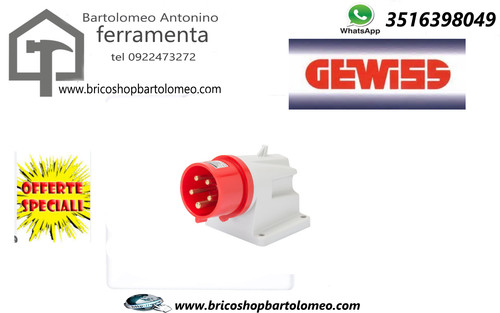 Gewiss gw60408 spina fissa - spina, da