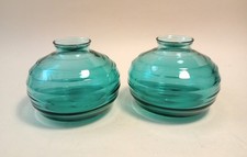 2 VASI Tondo COPPIA vetro