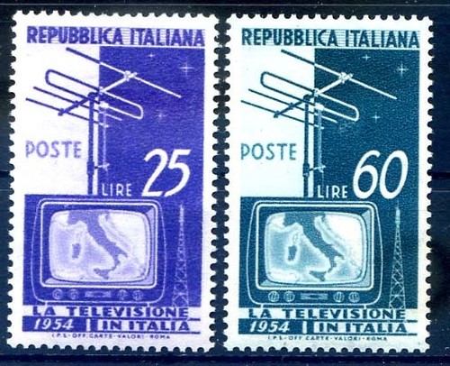 Italia 1954 televisione - 1954,