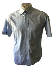 Camicia da lavoro uomo Ingram Maglia Manica Corta Classica Celeste Cotone tg 39