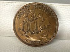 HALF PENNY 1937 GEORGIVS XI COINT MONETA