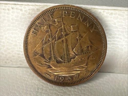 Half penny 1937 georgivs - penny,