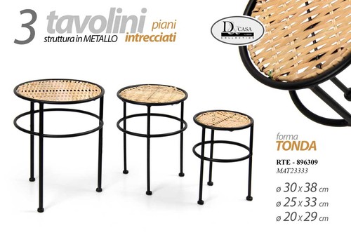 Tavolini tondi salotto - 3,