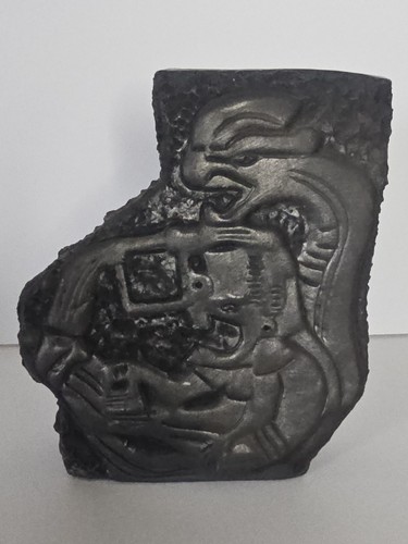 Oaxaca scultura nera - nera, messico