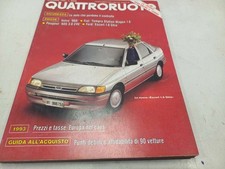 QUATTRORUOTE DICEMBRE 1990 N.422 VOLVO 960 FIAT TEMPRA SW 1.6 FORD ESCORT 1.6...