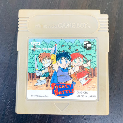 Pocket battle nintendo game - battle,