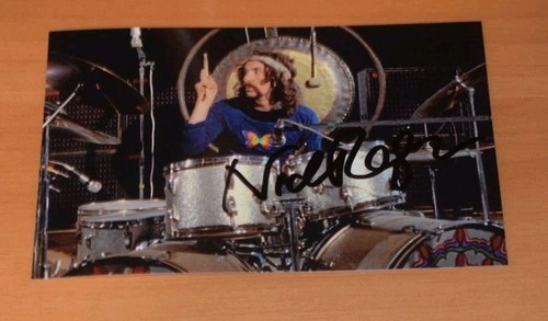 Autografo nick mason - mason, pink