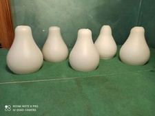 Bocce in vetro  vintage ricambi per lampadario 5 pezzi vedi foto