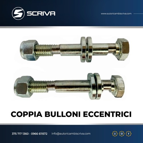 Coppia bulloni eccentrici - coppia,