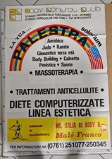 MANIFESTO PALESTRA BODY CONTROL CLUB VITERBO