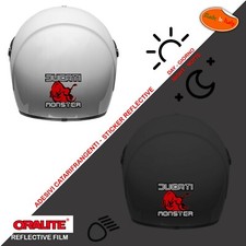 Adesivi casco rifrangenti