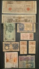 Lotto 10 Banconote Antiche Rare