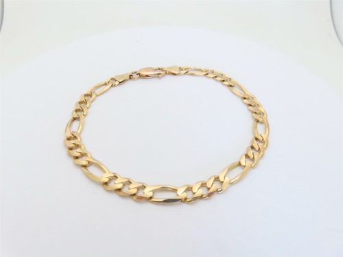 Bracciale figaro oro massiccio - figaro,
