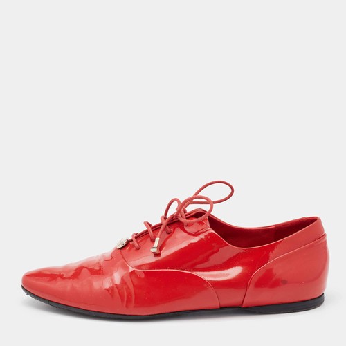 Derby gucci rosso vernice - derby,