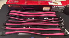 Thermaltake Kit Cavi Alimentatore Modulare Rosa Nero Fucsia