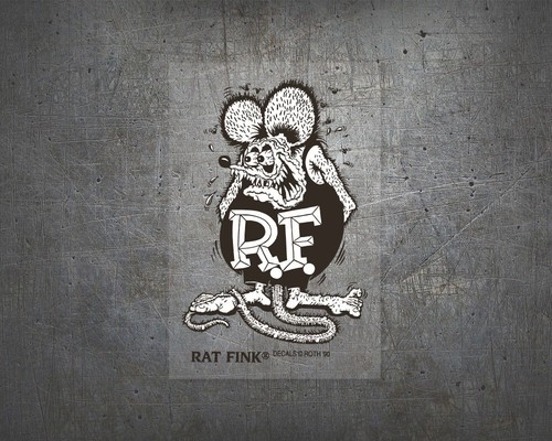 Adesivo originale rat - adesivo, b