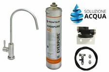 KIT FILTRAZIONE EVERPURE 4C FILTRO CON RUBINETTO 1 VIA ACQUA DEPURATA
