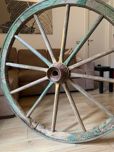 Antica ruota carro - antica,