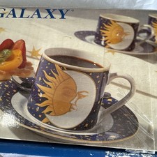 Set 4 tazze espresso Galaxy di
