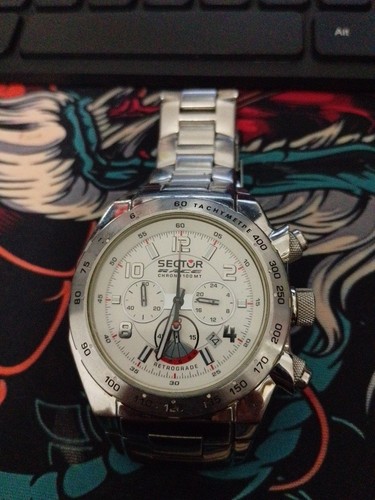Orologio sector crono - sector, inox