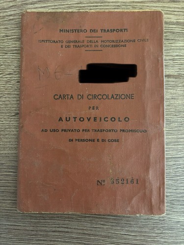 Libretto foglio - e,