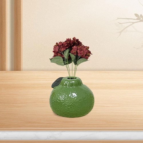 Vaso per fiori arancione - , a