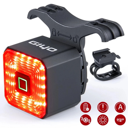 Luce posteriore bici avviso - posteriore,