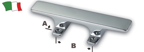 Bitta ottone cromato - 200, mm