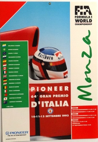 Gran premio italia f1 - premio, d'italia