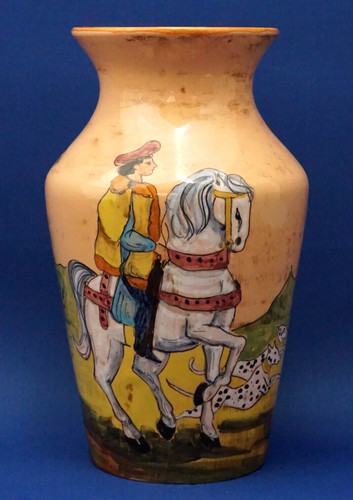 Vaso ceramica cavaliere - , e