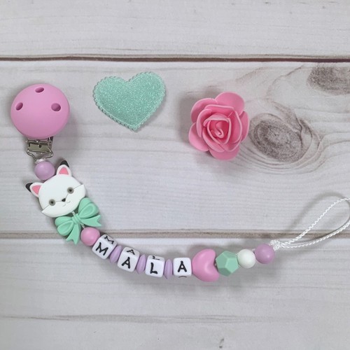 Nuckelkette name holder - name,