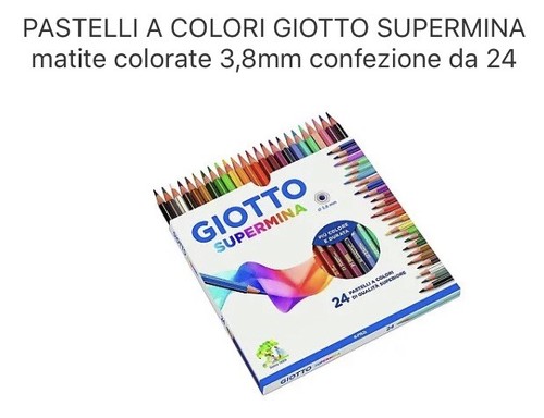 Pastelli colori giotto - colori,