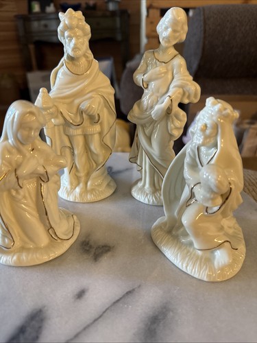 Vintage procelain nativity - vintage,