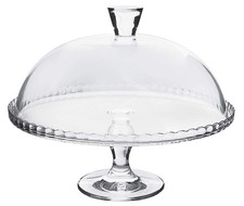 Alzata Buffet Vetro con Campana Patisserie ø 32 cm - Pasabache - Torte Dolci