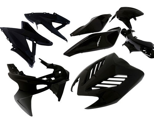 Kit carene set pezzi nero - set,